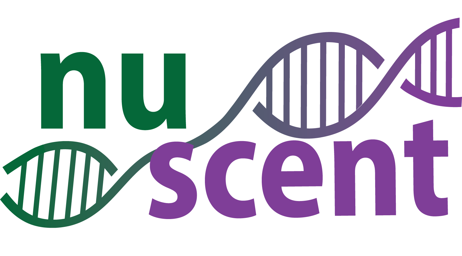 logo that says nu scent